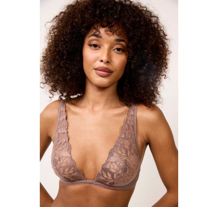 MAISON LEJABY sin bardzo gŁĘboki koronkowy biustonosz plunge