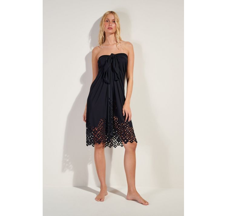 PAIN DE SUCRE philae 16 dŁugie aŻurowe pareo w kwiaty