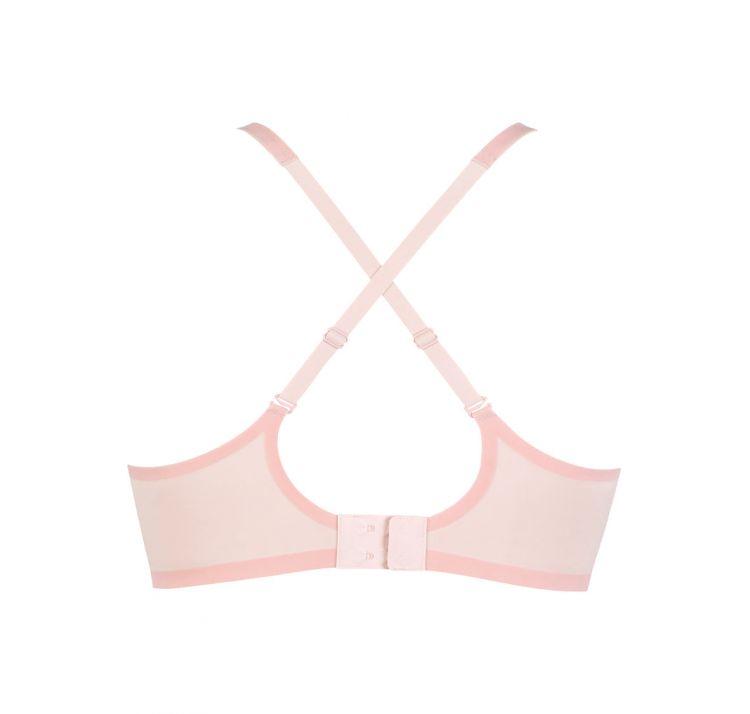 NATURANA sunday usztywniana braletka bez fiszbin z welurowymi detalami