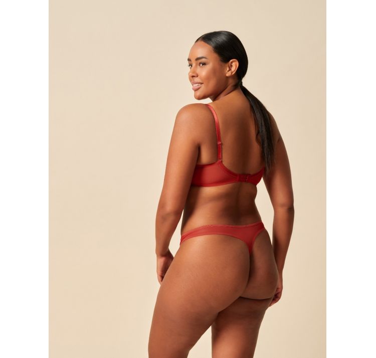 GOSSARD glossies lace koronkowy biustonosz z tŁoczonĄ miskĄ