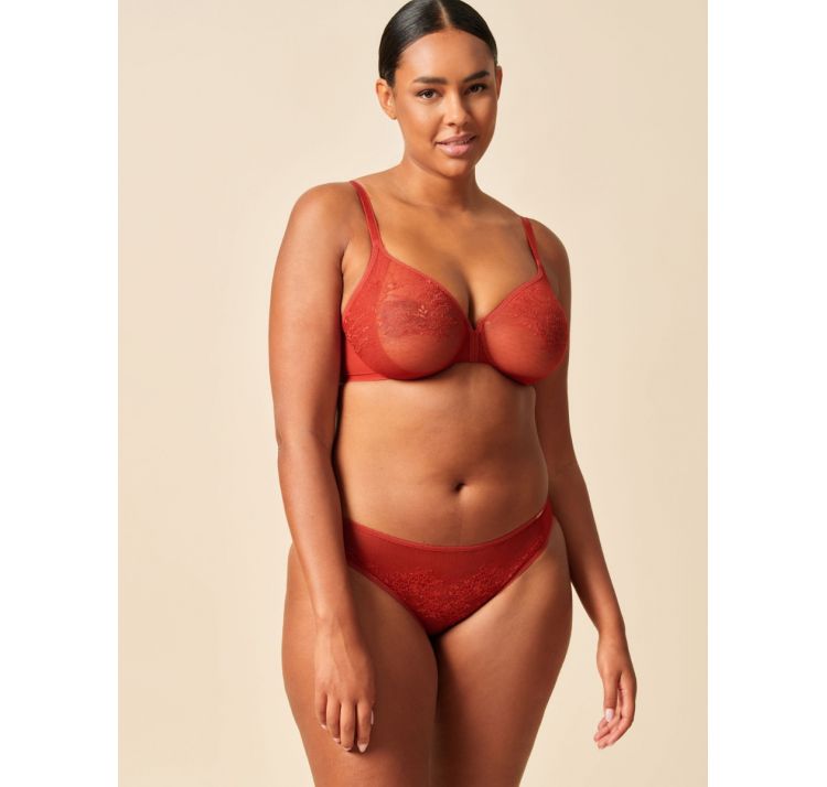 GOSSARD glossies lace koronkowy biustonosz z tŁoczonĄ miskĄ