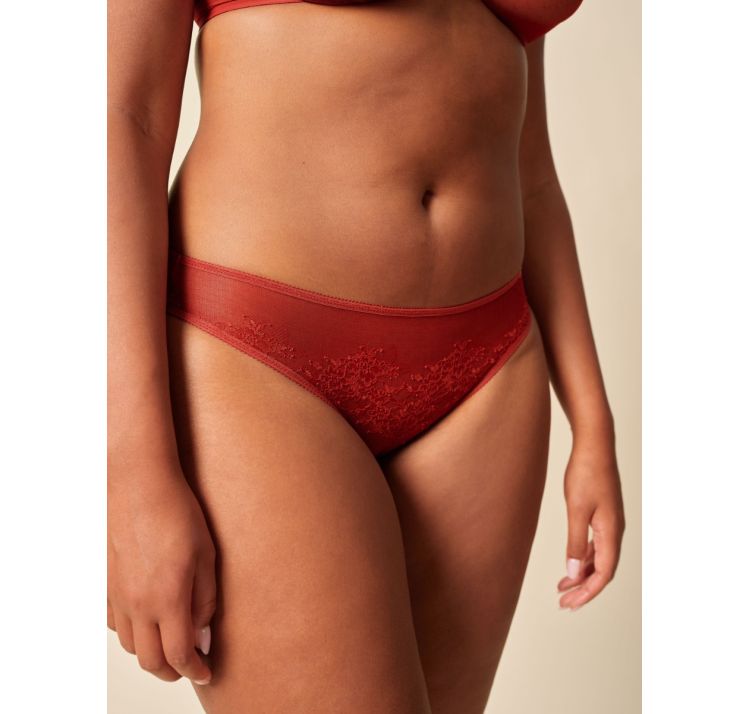 GOSSARD glossies lace koronkowe majtki