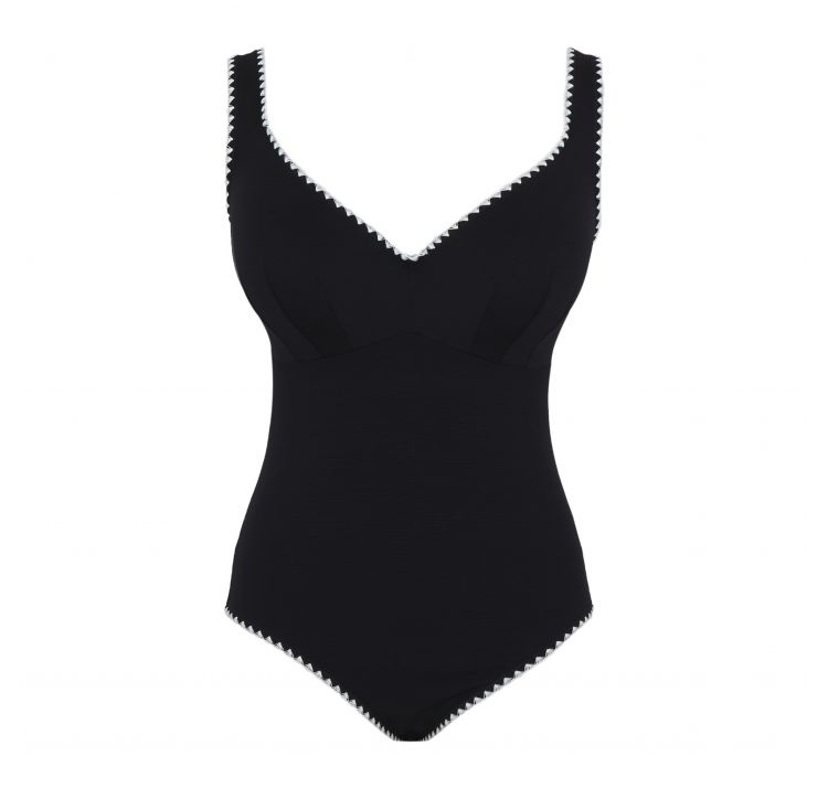 PANACHE SWIM aurora lara jednoczĘŚciowy kostium kĄpielowy na fiszbinach z dekoltem plunge