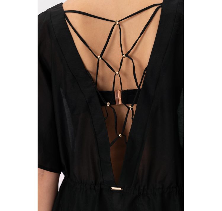 MARC&ANDRE sunweave cieniutka tunika z piĘknymi plecami 70% baweŁna 30% jedwab