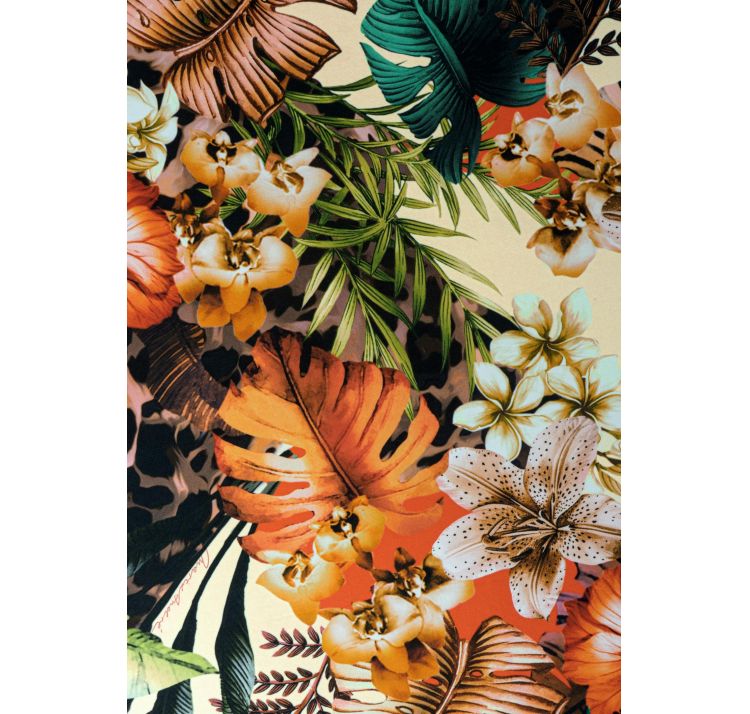 MARC&ANDRE zen garden letnia sukienka 72% tencel 28% jedwab