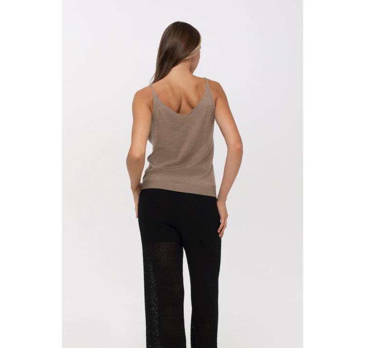 MARC&ANDRE endless bliss top na ramiĄczkach 85% jedwab 15% kaszmir