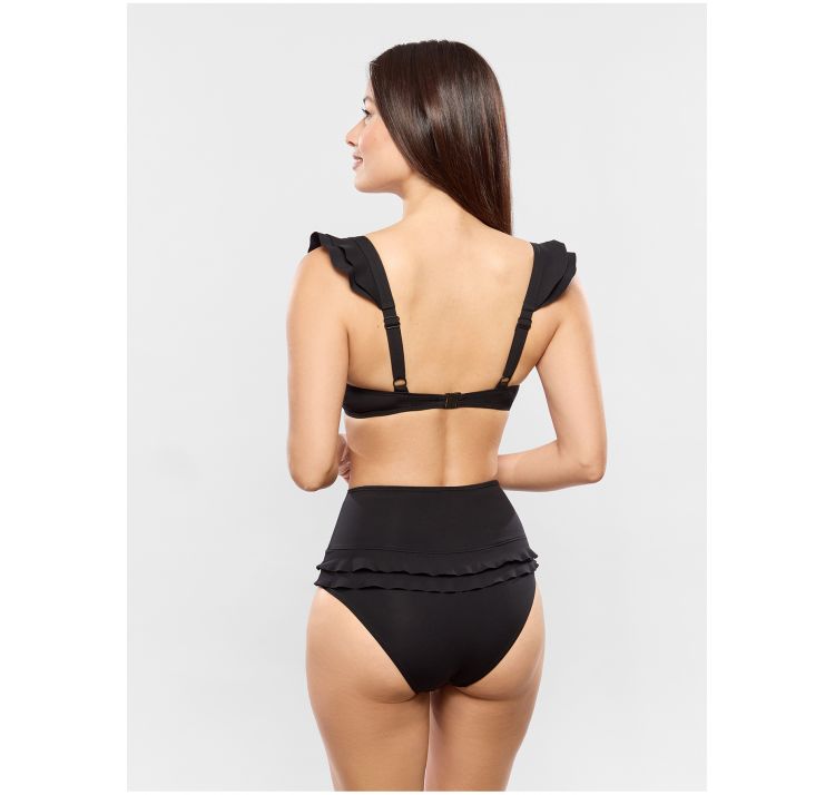 EMPREINTE SWIM glam dÓŁ kostiumu dwuczĘŚciowego wysokie figi z falbankĄ