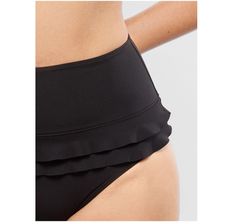 EMPREINTE SWIM glam dÓŁ kostiumu dwuczĘŚciowego wysokie figi z falbankĄ