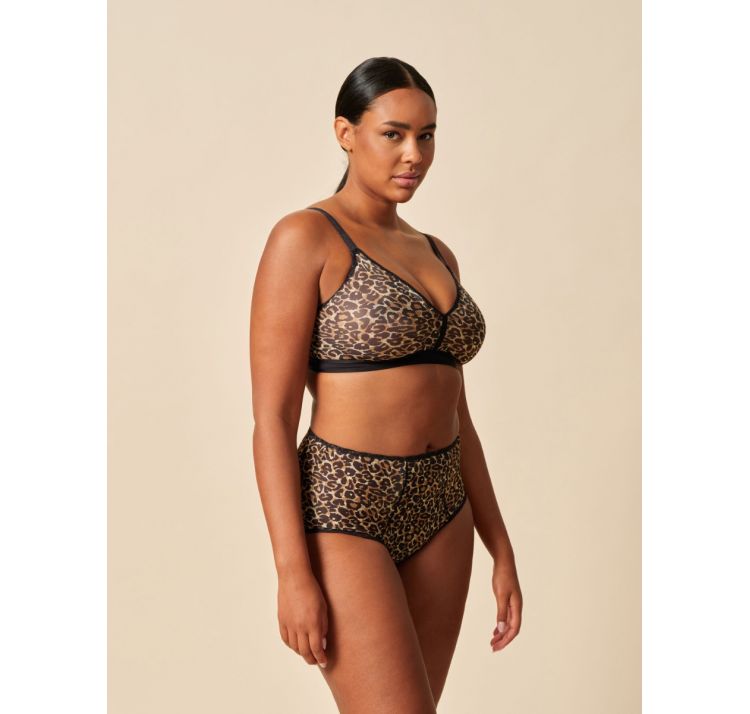 GOSSARD glossies tiulowa braletka biustonosz bez fiszbin