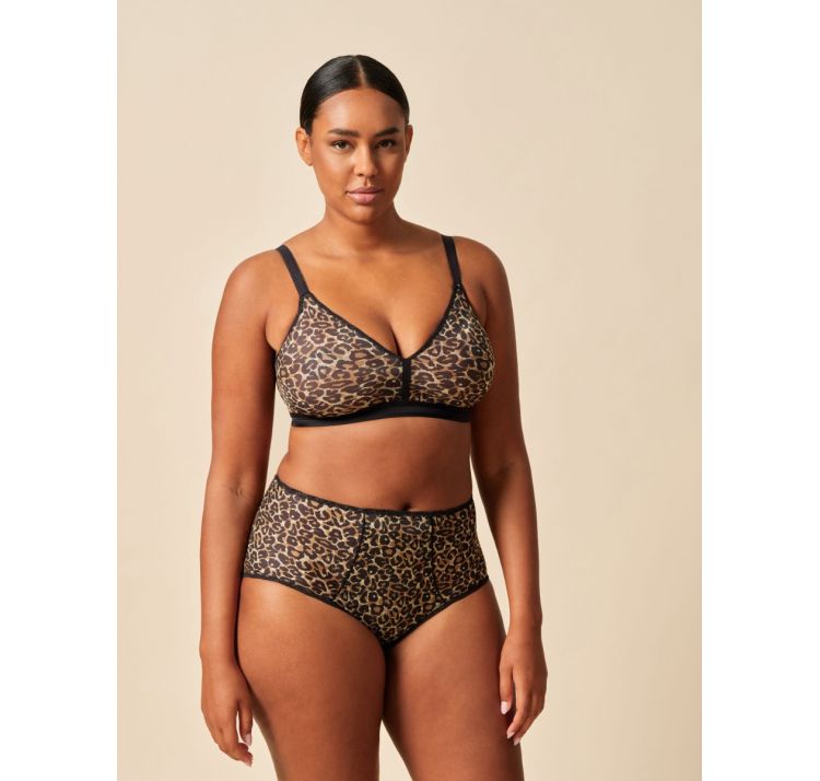 GOSSARD glossies tiulowa braletka biustonosz bez fiszbin