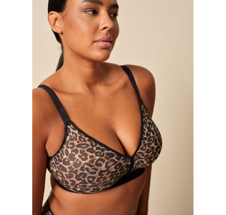 GOSSARD glossies tiulowa braletka biustonosz bez fiszbin