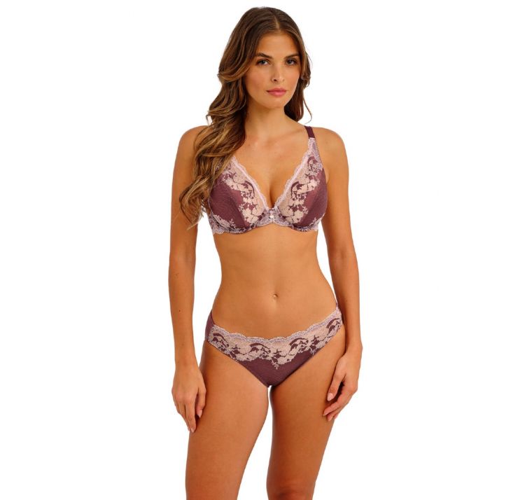 WACOAL modern affair koronkowy biustonosz plunge