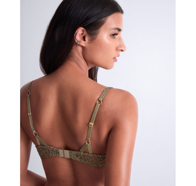 AUBADE PARIS stardust dream koronkowy biustonosz half-cup