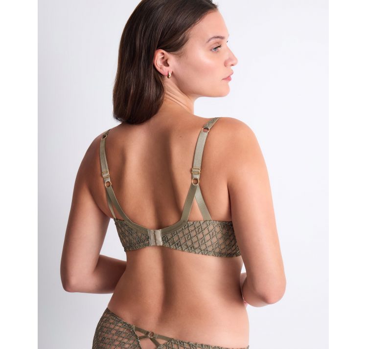 AUBADE PARIS stardust dream koronkowy biustonosz half-cup