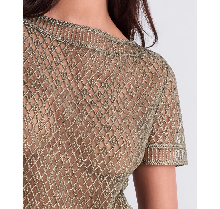 AUBADE PARIS stardust dream koronkowy top