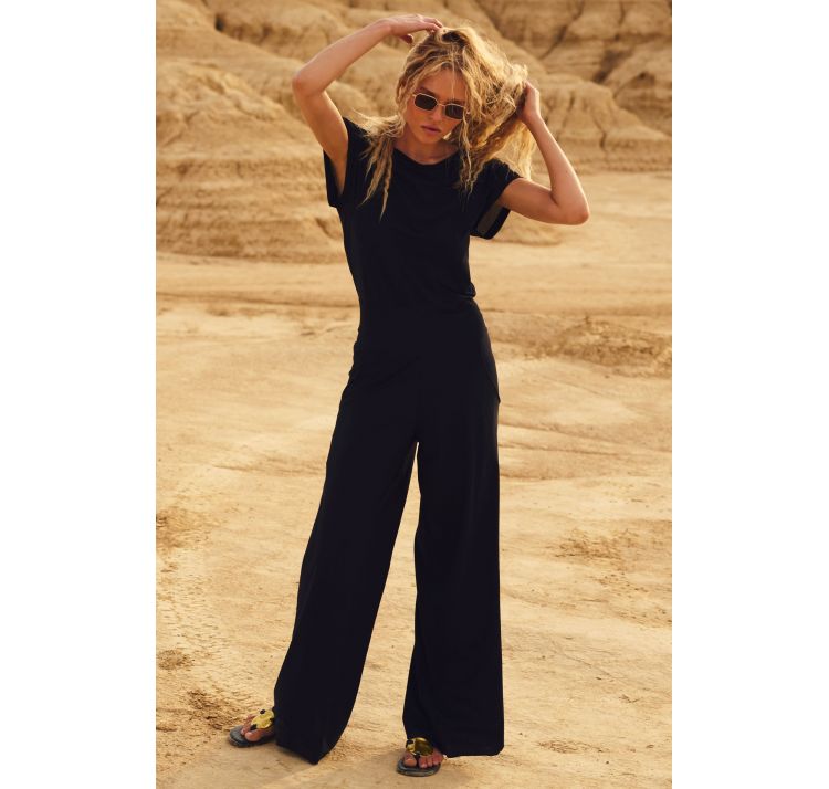 PAIN DE SUCRE cleane 45 kombinezon z aŻurowym tyŁem