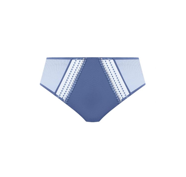 ELOMI matilda tiulowe wysokie majtki z brokatowym haftem