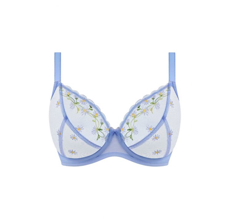 FREYA entwined koronkowy biustonosz plunge w stokrotki