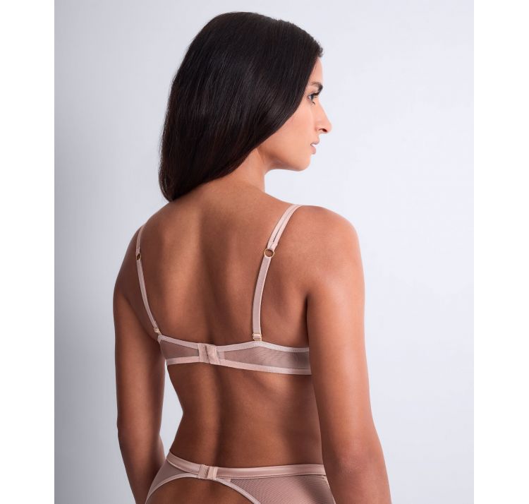 AUBADE PARIS cosmic romance koronkowy biustonosz balkonetka half-cup