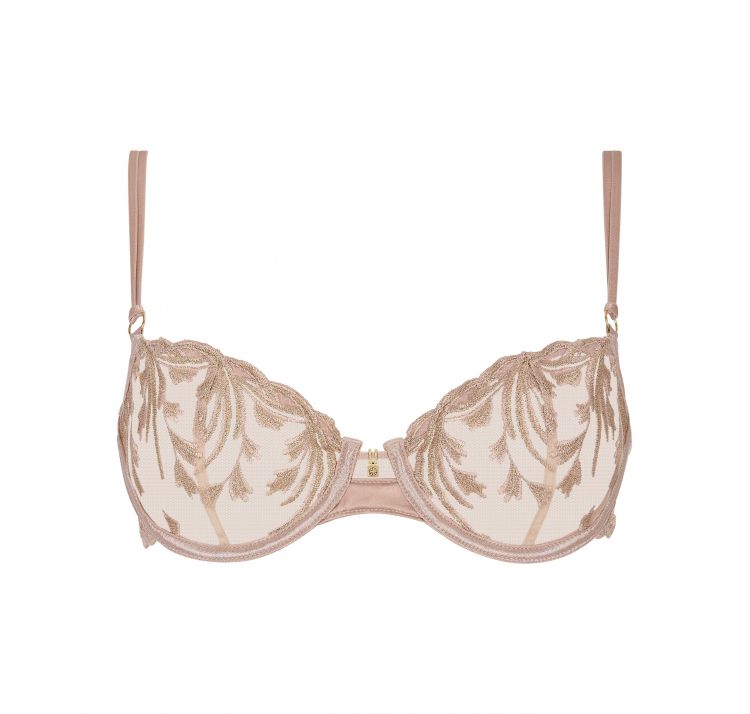 AUBADE PARIS cosmic romance koronkowy biustonosz balkonetka half-cup