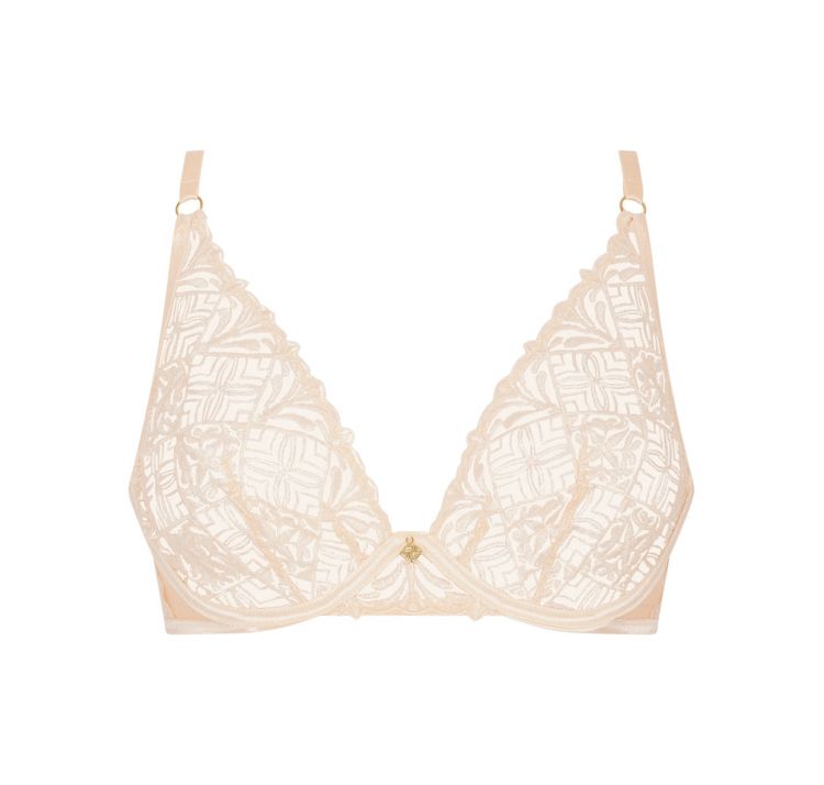 AUBADE PARIS iconic calypso koronkowy biustonosz plunge