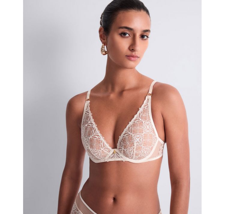 AUBADE PARIS iconic calypso koronkowy biustonosz plunge