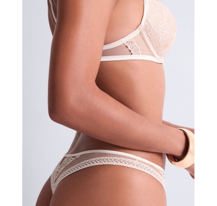 AUBADE PARIS iconic calypso koronkowe stringi tanga