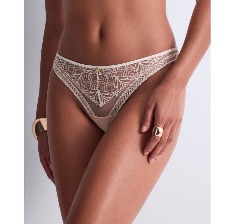 AUBADE PARIS iconic calypso koronkowe stringi tanga