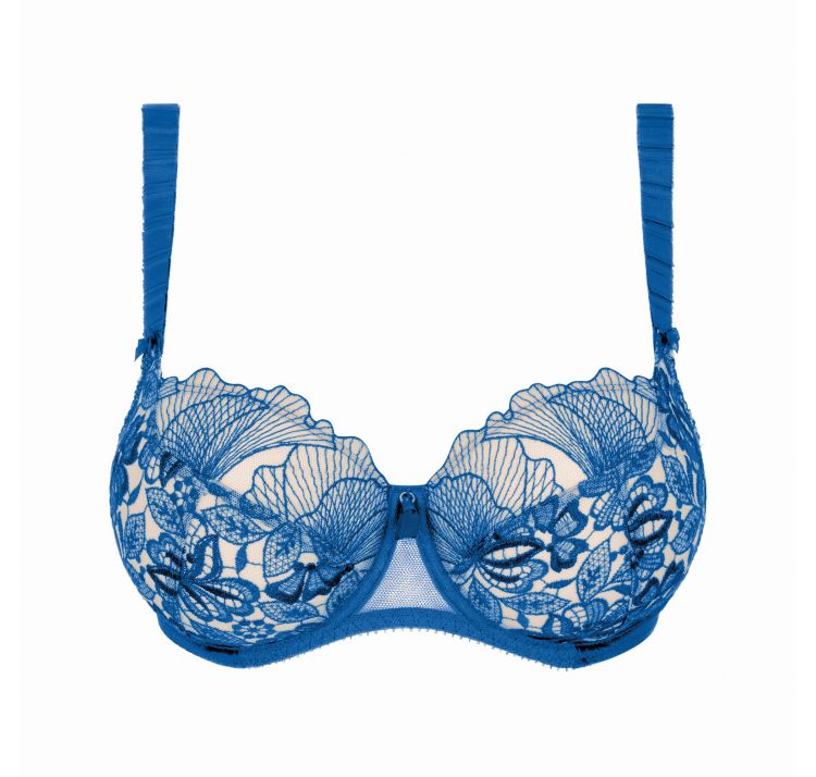 EMPREINTE agathe koronkowy biustonosz na fiszbinie low-necked bra