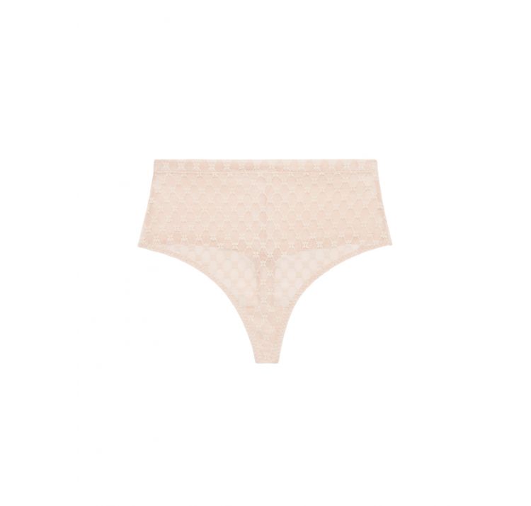 SIMONE PERELE plume lekko modelujĄce wysokie stringi
