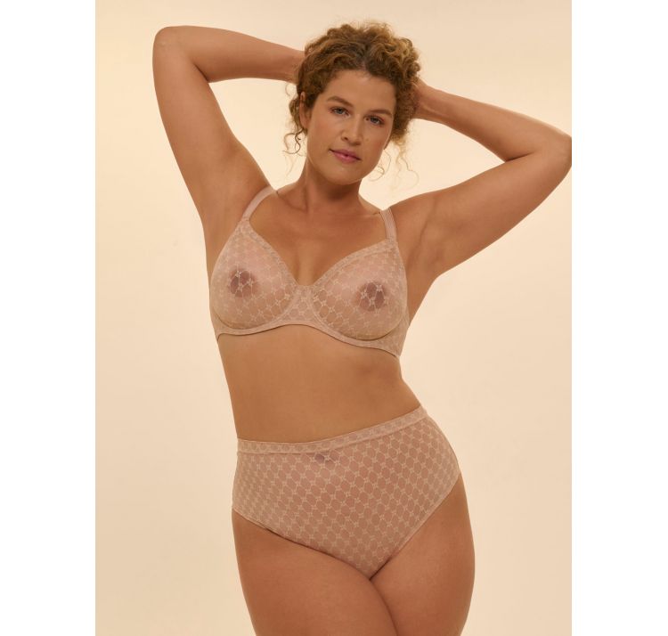 SIMONE PERELE plume lekko modelujĄce wysokie stringi