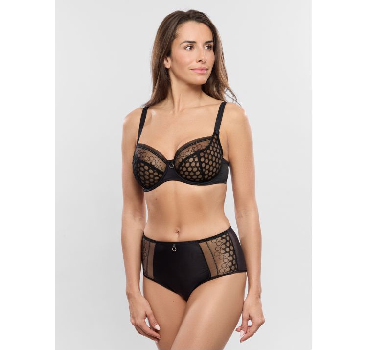EMPREINTE infinity wysokie koronkowe figi