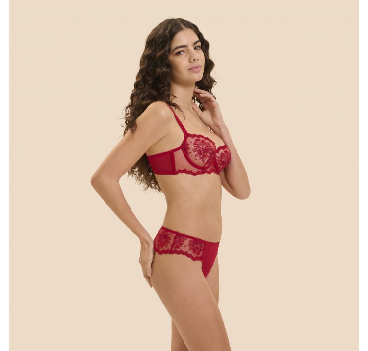 SIMONE PERELE intrigue koronkowy biustonosz balkonetka half-cup