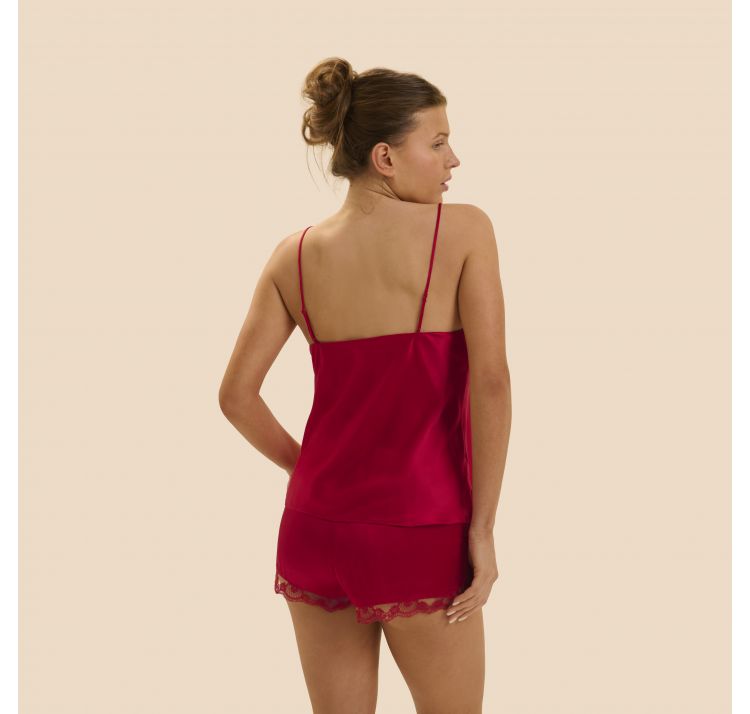 SIMONE PERELE love me jedwabny top