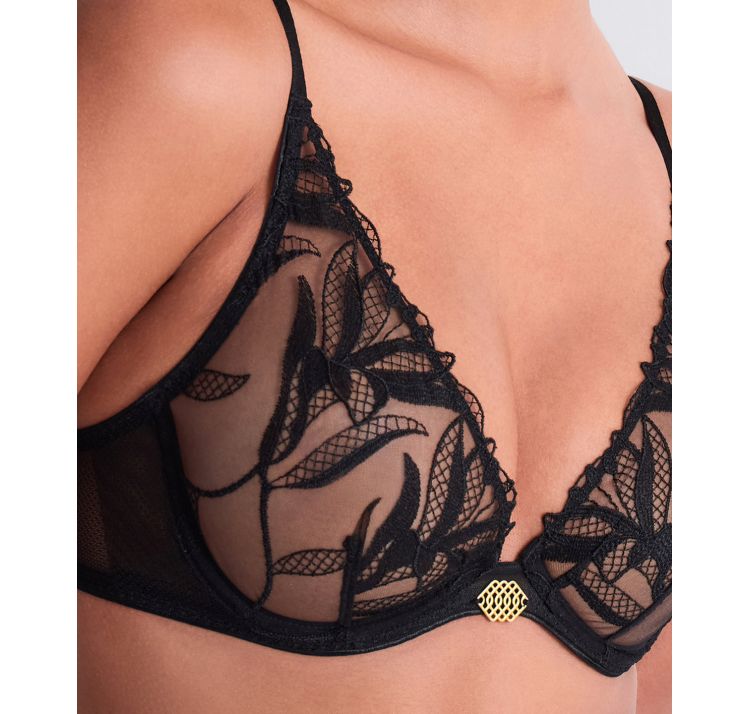 AUBADE PARIS sweet euphoria koronkowy biustonosz plunge