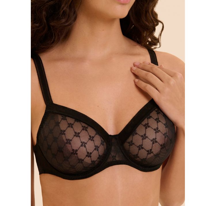 SIMONE PERELE plume gŁadki biustonosz z miĘkkĄ tŁoczonĄ miseczkĄ