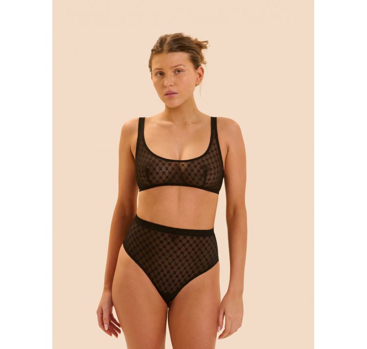 SIMONE PERELE plume lekko modelujĄce wysokie stringi