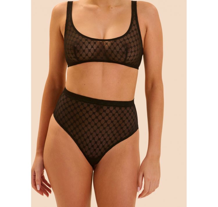 SIMONE PERELE plume lekko modelujĄce wysokie stringi