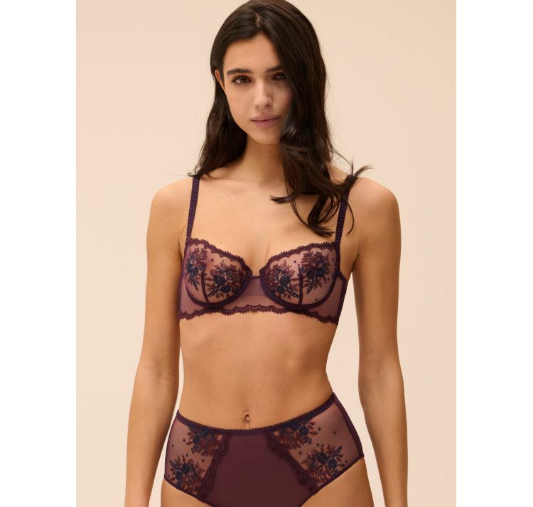 SIMONE PERELE intrigue koronkowy biustonosz half cup