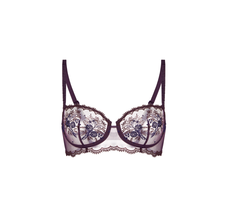 SIMONE PERELE intrigue koronkowy biustonosz half cup