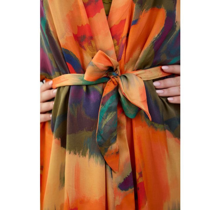 MAISON LEJABY paradise wiskozowe kimono