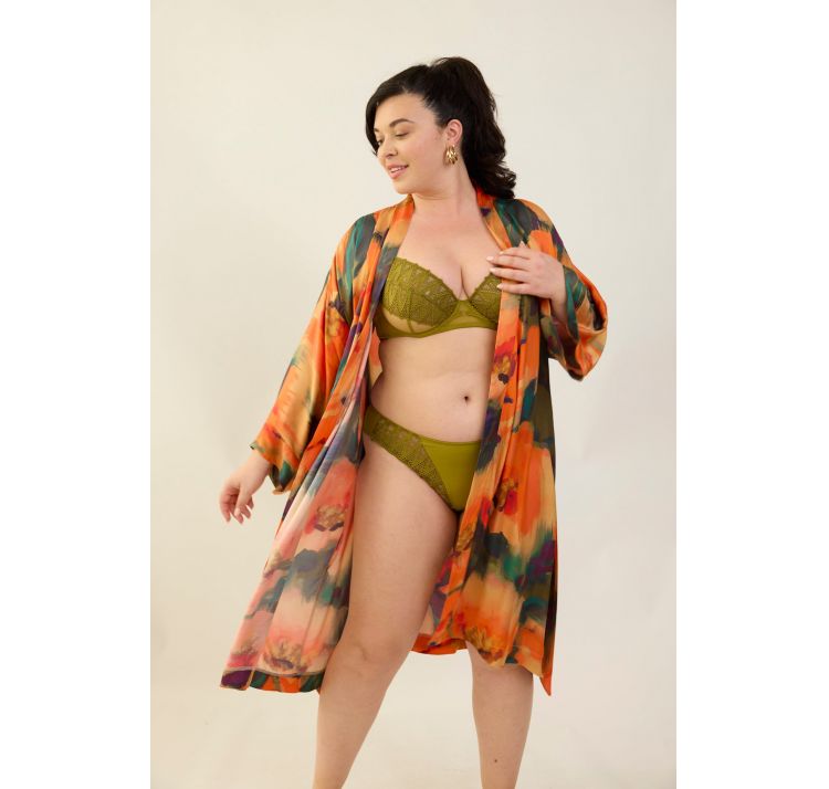 MAISON LEJABY paradise wiskozowe kimono