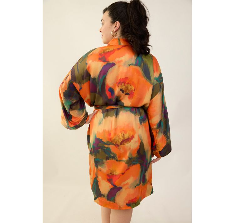 MAISON LEJABY paradise wiskozowe kimono