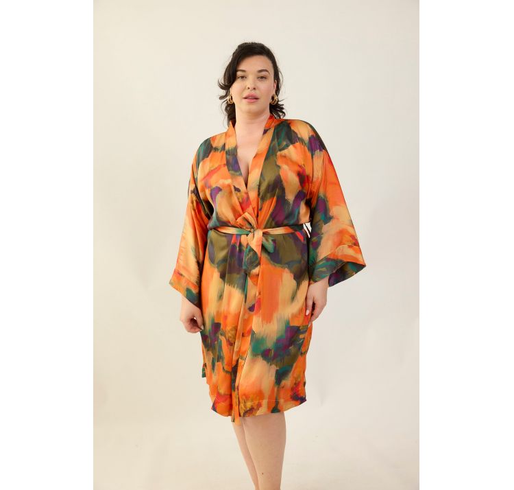 MAISON LEJABY paradise wiskozowe kimono