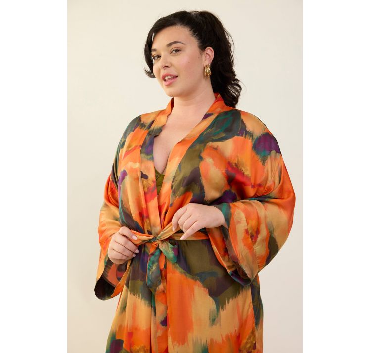 MAISON LEJABY paradise wiskozowe kimono