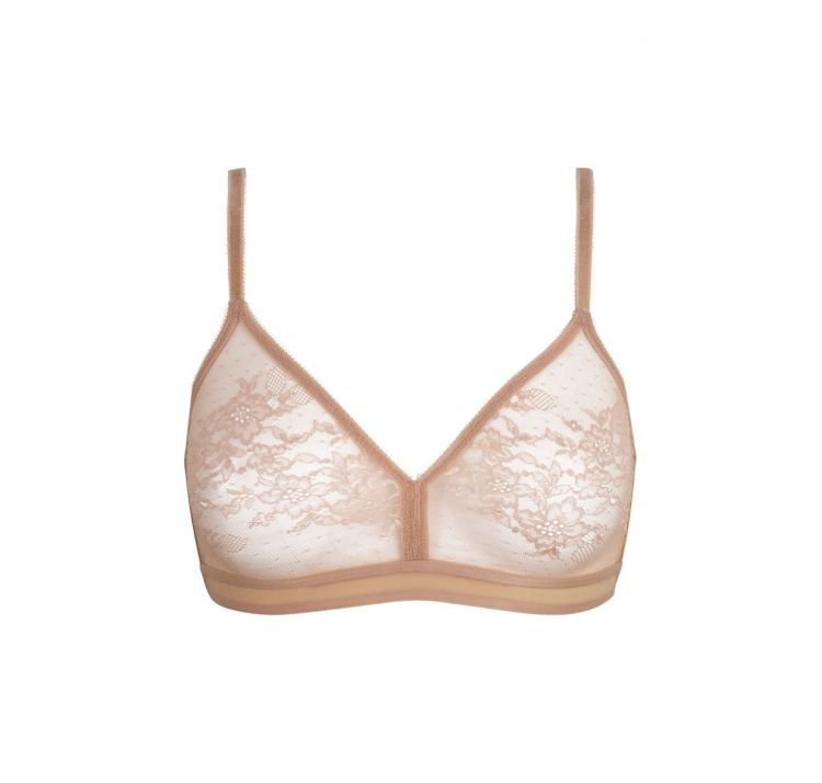 GOSSARD glossies lace koronkowy biustonosz bez fiszbin