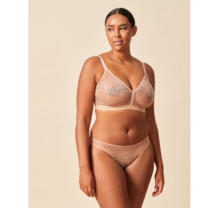 GOSSARD glossies lace koronkowy biustonosz bez fiszbin