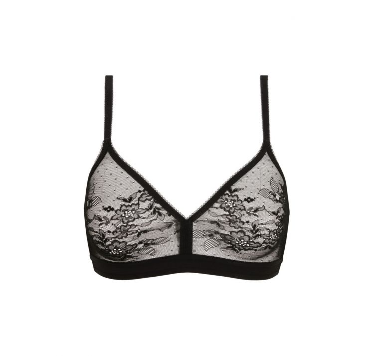 GOSSARD glossies lace koronkowy biustonosz bez fiszbin