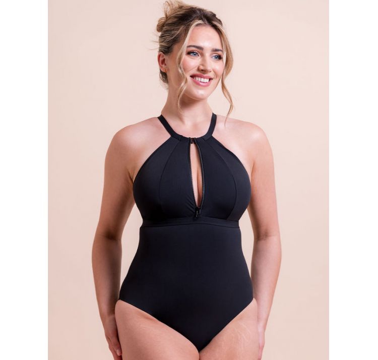 CURVY KATE zip tide swimsuit jednoczĘŚciowy strÓj kĄpielowy