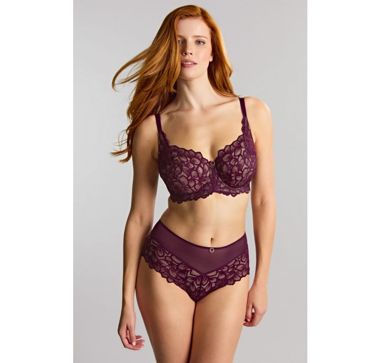 PANACHE allure koronkowe wysokie majtki